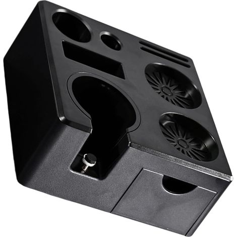 Base moderna per pressino con cassetto estraibile per accedere agli strumenti da barista. Postazione di stoccaggio per baristi.