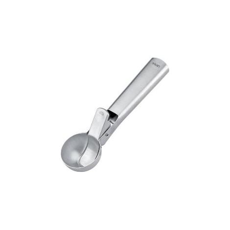FPLUS dosificador helado inox 5 cm. , Fabricado en acero inoxidable.

Con pulsador para una cómoda extracción de la bola de helado
