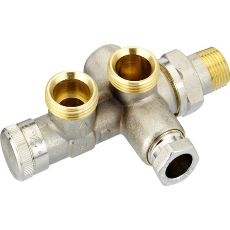 DANFOSS RA-KEW 1/2" Wall connection Wandanschluss für Einrohrsystem 013G3368 (1/4)