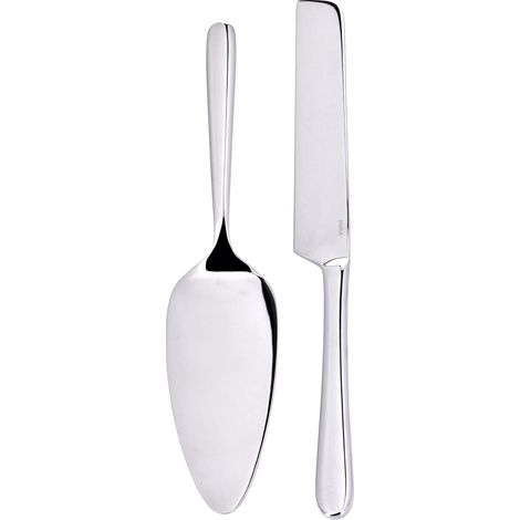 Ensemble à gâteaux en acier inoxydable argenté Tropea duka, 2 pièces (1/3)