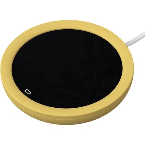 Chauffe-tasses à café, dessous de tasse chauffant avec mise en marche et arrêt automatiques, compatible avec les tasses à induction et les plaques à induction micro-gravité, idéal pour déguster un thé (1/5)
