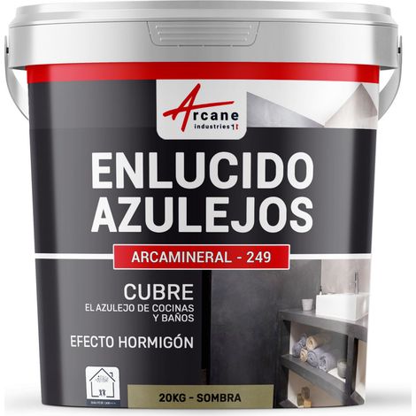 Enlucido para azulejos de baño y cocina, en suelos y paredes - ARCAMINERAL