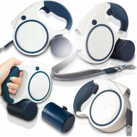 LANGE HUNDELEINE, AUTOMATISCHE VERRIEGELUNG, Reflektortasche, Behälter, Taschenlampe