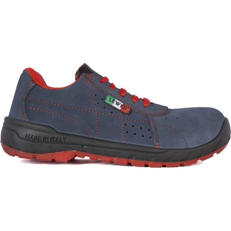 Scarpe da lavoro Lewer 105 S1P SRC - 45 - Blu (1/2)