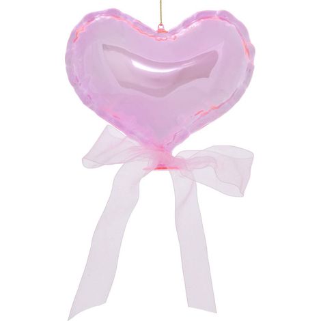 Pallone sdn a cuore in vetro 10cm - Feeric lights & christmas (1/5)