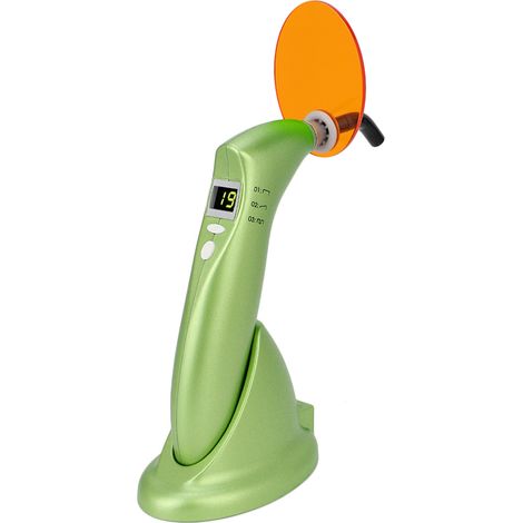 Lampe à polymériser LED sans fil de 5 W, type pistolet, pour matériel dentaire et buccal (1/5)