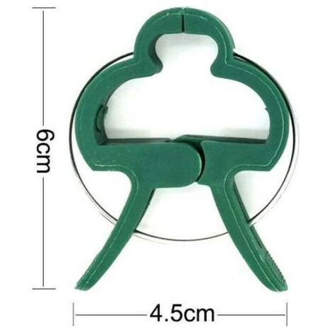 Clips de Jardin pour tomates, Roses, concombres et Autres Plantes grimpantes Pinces Stables pour Fixer Les Plantes grimpantes (1/5)