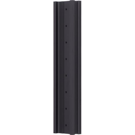 200 mm / 7,87 Zoll schwarze V-Nut-Aluminiumprofil-Gleitschiene für Druck und Gravur (1/5)