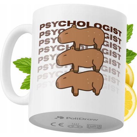 Lustige Tasse für Psychologen – Kaffee- oder Teetasse mit witzigem Textdesign – ideal für Geburtstage, Namenstage, Feiertage und besondere Anlässe. Hochwertige Tasse für Zuhause, Büro und Arbeit. Farb