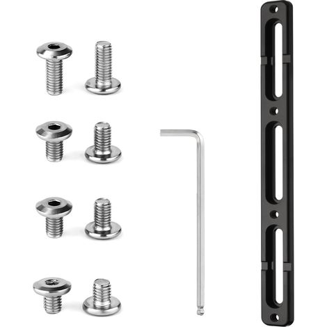 Adaptateur de Porte Bidon Vélo, Support Bouteille Vélo Alliage d'Aluminium Support de Porte-Bidon Réglable Supports de Bouteille en Position Alt pour VTT Vélo de Route (3 Emplacements) (1/5)