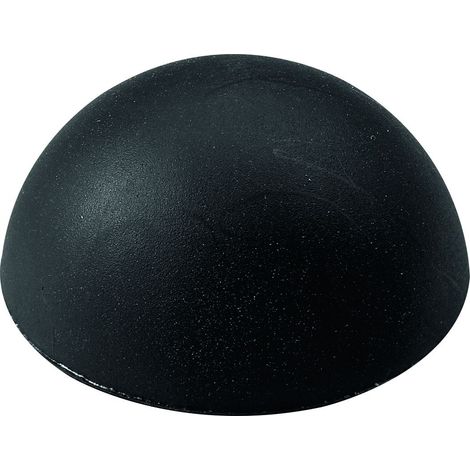 Hettich Wandpuffer 13,0 x 30,0 mm Kunststoff schwarz - 4 Stück Türhalter