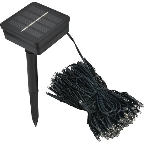 200 warmweiße LED-Solar-Lichterkette, wasserdichte Außenbeleuchtung für Garten, Rasen, Terrasse und Villa, kabellose Dekorationsbeleuchtung, 10 m Gartenlaterne. (1/5)