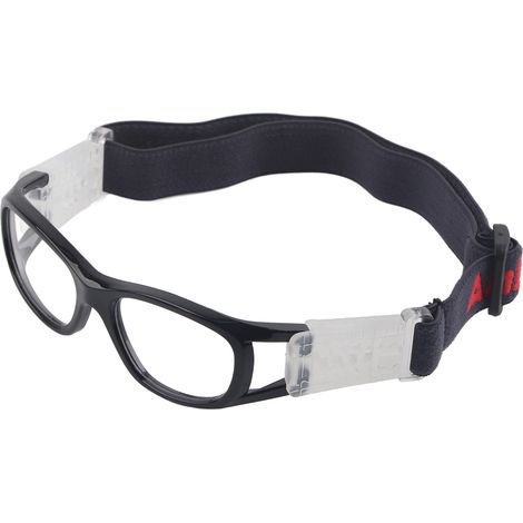 Lunettes de sport pour enfants et ados - Réglables pour football, vélo, basket - Accessoire noir (1/5)