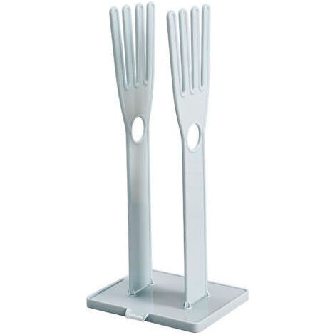 Séchoir à gants détachable multifonctionnel à usage domestique et quotidien, support de stockage de drain de comptoir de cuisine(bleu) (1/3)