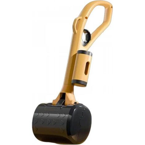 Ramasse-crottes pratique, ramasse-crottes de chien, pour usage extérieur, jaune (1/5)