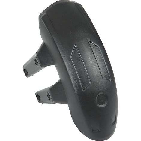 Garde-boue arrière de moto en ABS métal noir, universel pour roues de 12 à 18 pouces. (1/5)