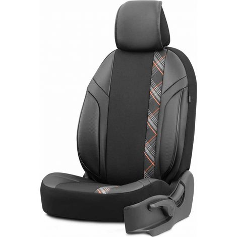 Ensemble de housses de siège auto OTOM HORIZON 1805 ORANGE 3-ZIP (1/5)