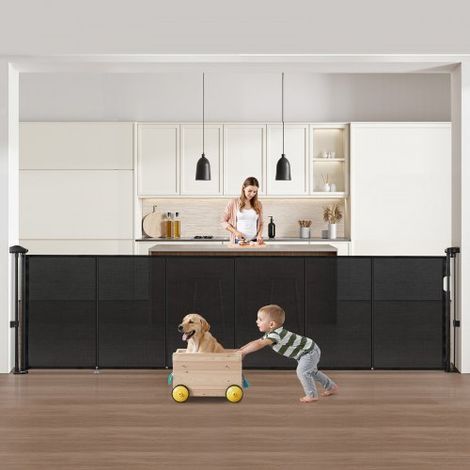 Barrière de Sécurité Extensible Jusqu’à 280 cm Hauteur 87 cm (1/5)