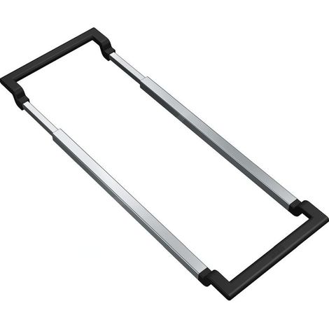 Franke - ALL-IN Rail télescopique, plastique noir / inox 133.0655.059 (1/4)