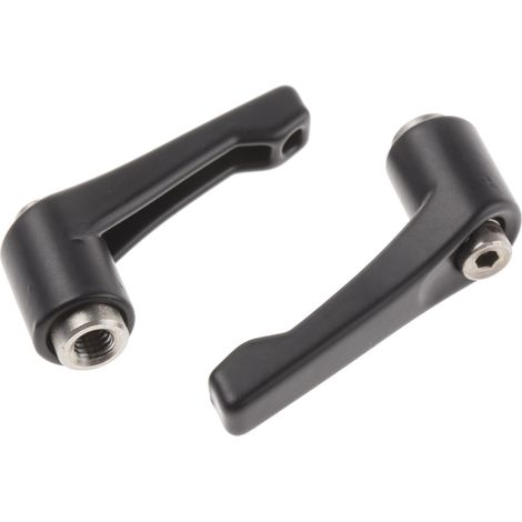 Levier de serrage RS PRO, , filetage M6, Femelle L. 8mm ( Prix pour Paquet de 2 )