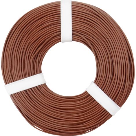 Donau Elektronik 125-058 Litze 1 x 0.25 mm² Braun 50 m