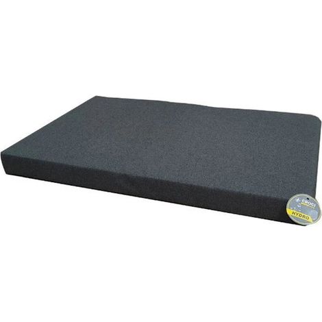 Cuscino Rettangolare Hydro Grigio 75x115x6: Cuscino Rettangolare Hydro Grigio idrorepellente per cani e gatti