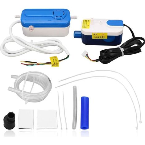Pompe à Condensat Vidange Mini Split Portable Automatique pour CVC, Climatiseur 40L/h, 60ml, AC110-240V (1/4)