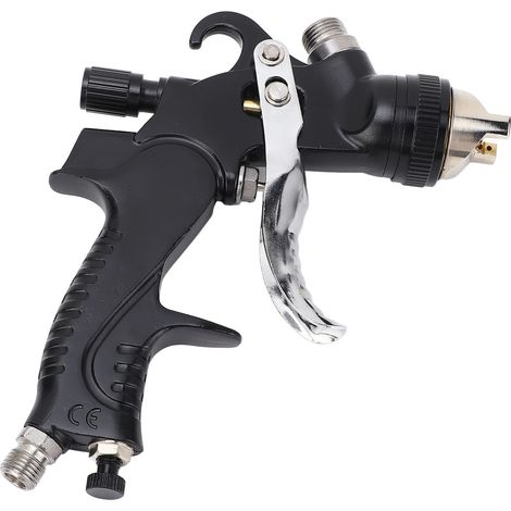Pistolet à peinture HVLP avec buses de 1,4 mm, 1,7 mm et 2,0 mm pour voitures, maisons et meubles (1/5)