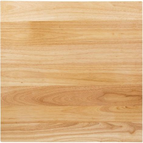 Plateau de Table Carré Pré-Percé Coloris Bois Naturel 700mm - Bolero (1/5)