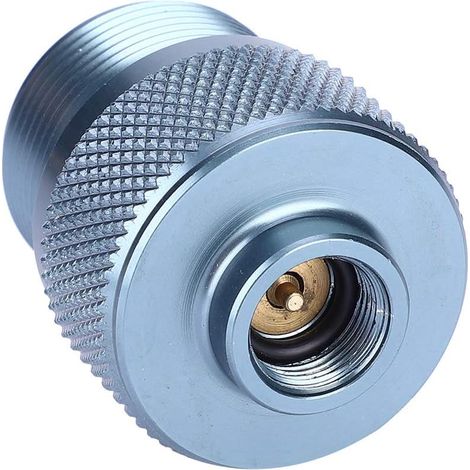 Adaptateur de Réservoir de Gaz, Adaptateur de Cuisinière à Gaz, Adaptateur de Valve de Convertisseur de Réservoir de Gaz en Alliage d'aluminium Adaptateur de Réservoir de Gaz pour Le Camping en (1/5)