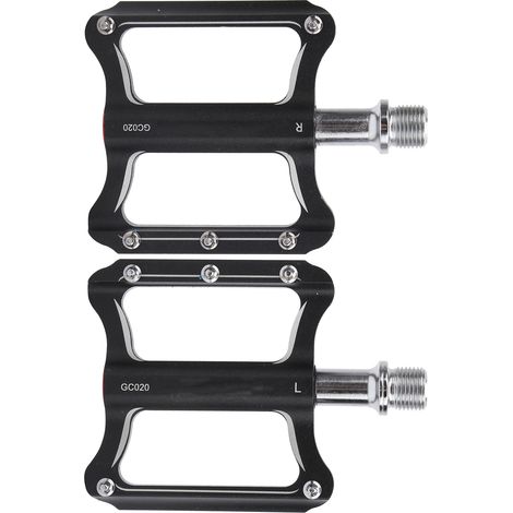 Pédales à roulement GC020‑DU en alliage d'aluminium avec repose-pieds pour vélo pliant et VTT (1/5)