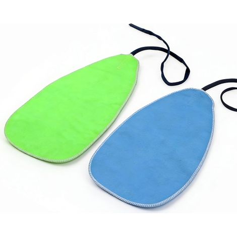 2 Chiffons de nettoyage spéciaux pour instruments de musique (saxophone, flûte et clarinette) - Chiffons doux en suédine synthétique (vert, bleu)
Marque : Nevoluxer (1/4)