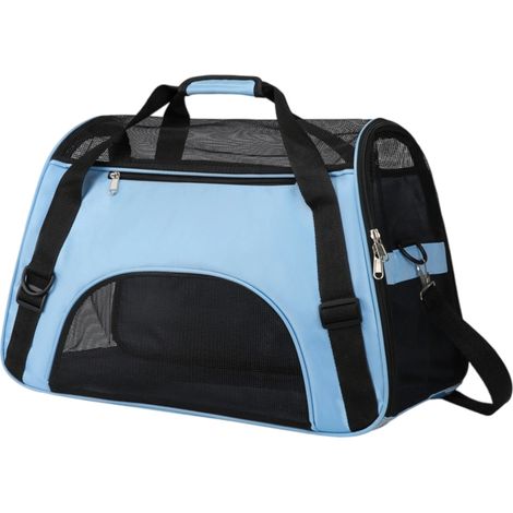 Sac à dos pour animaux de compagnie - Transporteur portable pour animaux - Sac de transport - Respirant - Ajustable - Pliable
