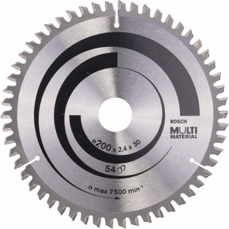 Lama circolare multi-materiale PRO, 200 x 2,4 x 30 mm