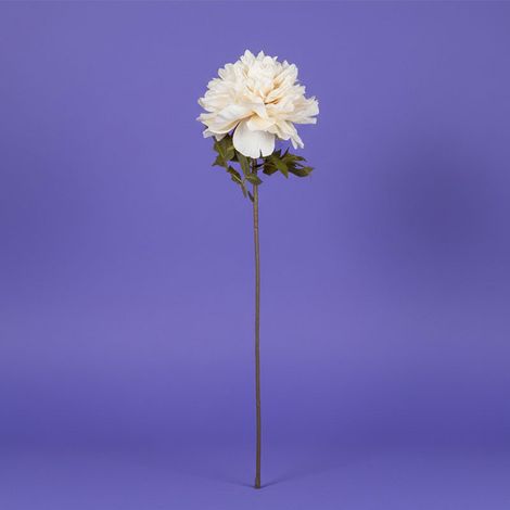 Fleur Proteace Blanc Polyester 84cm (1/4)