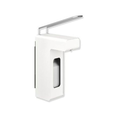 Dispensador de desinfección y jabón Hewi Grundk. ES recubierto de polvo blanco 500 ml