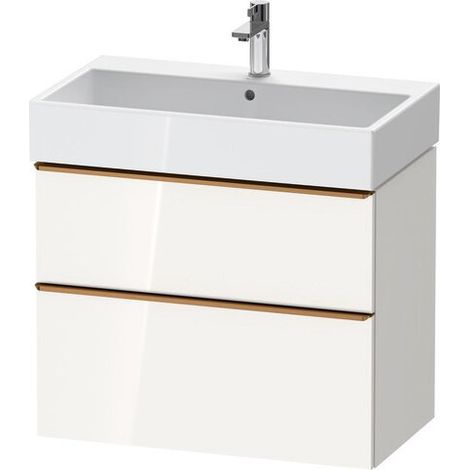 DURAVIT DE4373004220000 D-Neo WTUWH Plan de toilette 784x442x625 blanc brillant