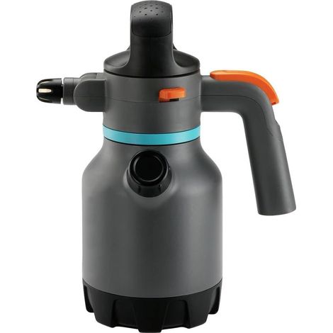 Pulvérisateur à Pression 1,25 l Pulvérisateur à Pression avec buse coudable à 90°, deuxième Ouverture avec Bouchon doseur supplémentaire, poignée Ergonomique (11120-20) (1/5)