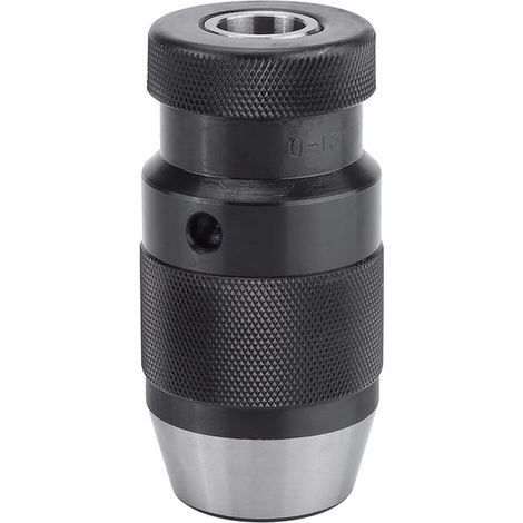 0 - 13mm B16 Auto serrant Mandrin , Mandrin Porte Foret Mandrin de Perçage de Tour en Acier sans Clé pour Perceuse Électrique de Tour (1/5)