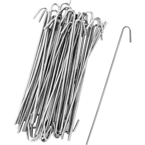 Attaches Pour Clôture Résistants 100 Pièces Attaches À Crochet Pour Grillage - Sangle En Aluminium Polyvalente Pour Commercial Résidentiel Extérieur Jardin Terrain De Jeu Cour Pelouse (1/5)