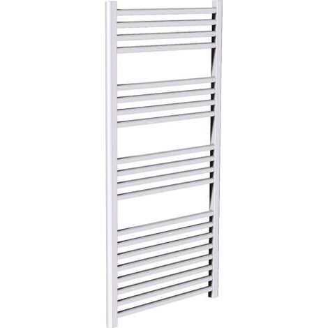 Radiateur sèche serviette acier 598W Delta Tubes Droits lg 600mm Deltacalor