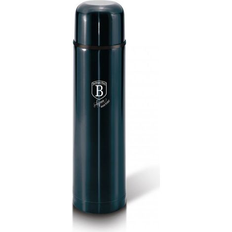 Stahlthermoskanne 0,5L BERLINGER HAUS Metallic Line Aquamarin BH-7833 (1/5)