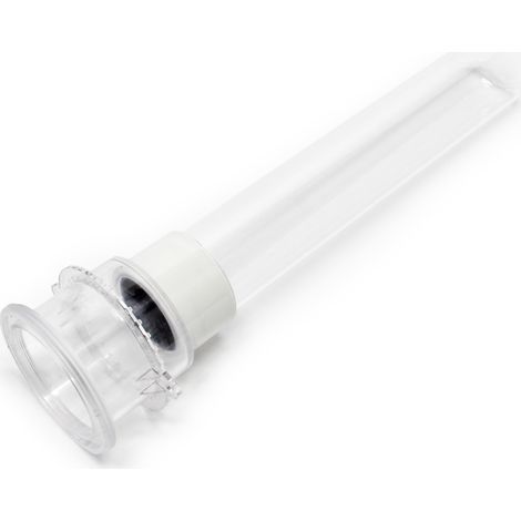 SunSun Ersatzteil für Druckteichfilter CPF-280 Quarzrohr, Teichdruckfilter UVC-Lampe 11 W, 9000 l/h effiziente Teichfilteranlage