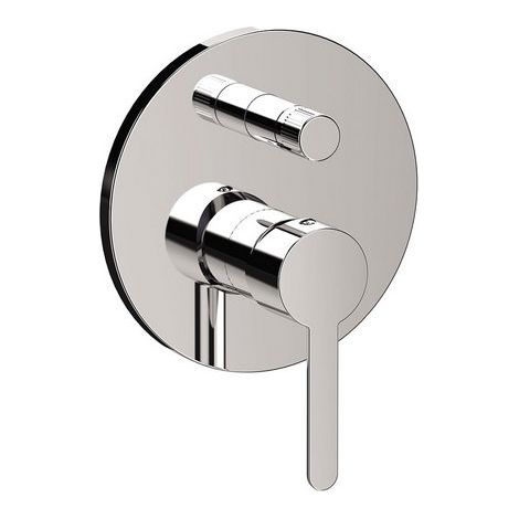 Rubinetto Miscelatore Monocomando Incasso 2 Vie Linea Action Maria Cromo