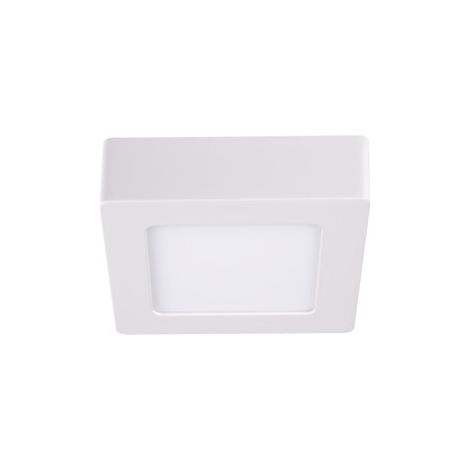 Spot LED carré 6W 330lm 110° IP20 ∅120mmx120mm - Blanc Naturel 4000K (1/3)