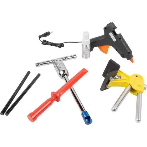 Kit riparazione ammaccature jbm dent repair kit portatile senza vernice