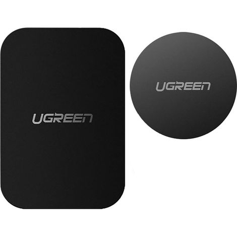 Placas de metal para soportes magnéticos de teléfono SET de 2 - negro (1/5)