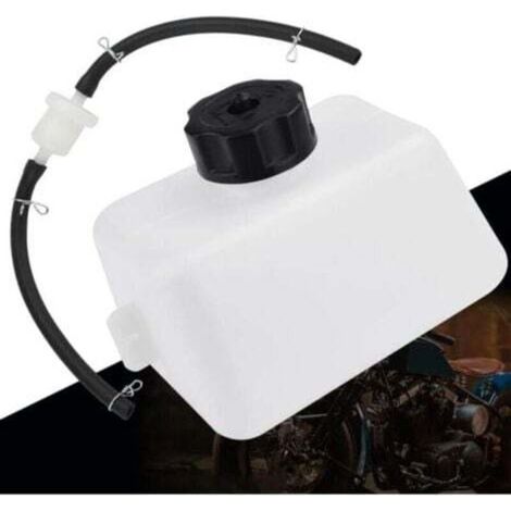 Motorrad-Dirtbike-Kraftstofftank-Öleinfüllset aus Kunststoff mit Filterschlauch, Kraftstofffilter und Verschlusskappe für 49ccm ATV Quad Pocket Bike Pit Dirt Bike