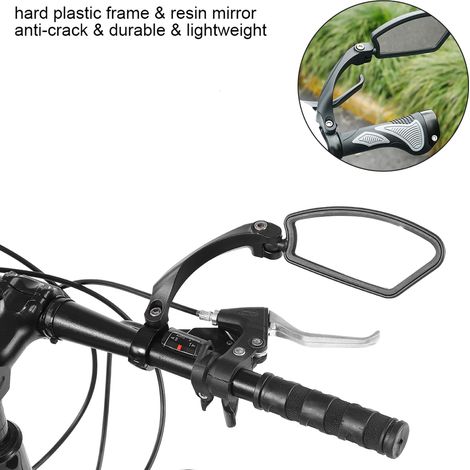 Rétroviseur latéral droit pour vélo de route et VTT - Vision arrière panoramique sécurisée (1/5)