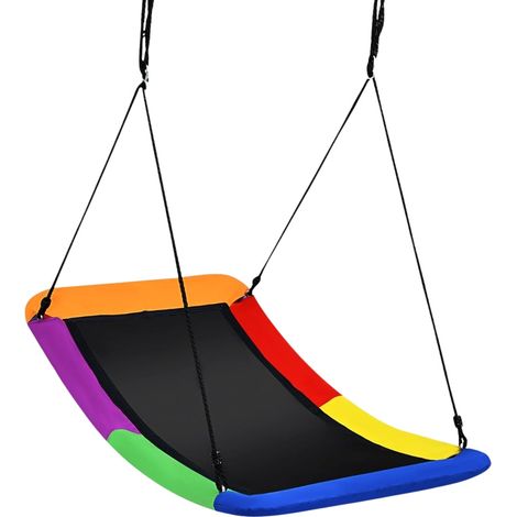 Baumschaukel fur kinder verstellbar 83 x 155 cm bunt